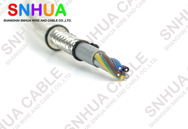 H05VVC4V5-K 雙護套耐油屏蔽軟電纜